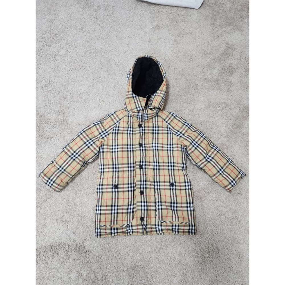 Authentic Burberry Puffer Kids Jacket Beige/Black